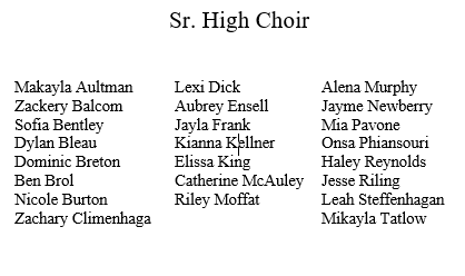 Sr Choir